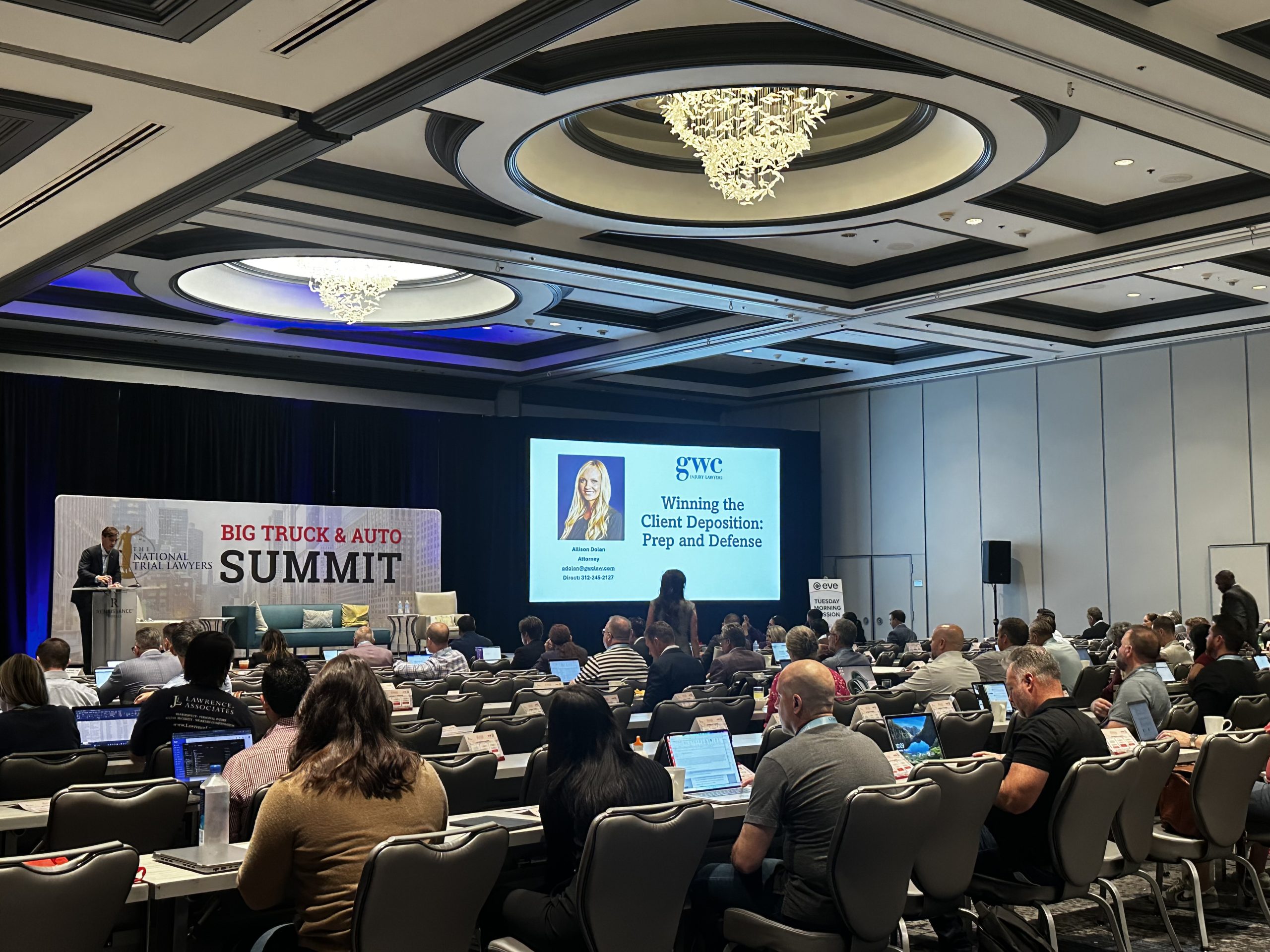 Conference on big truck and auto legal strategies